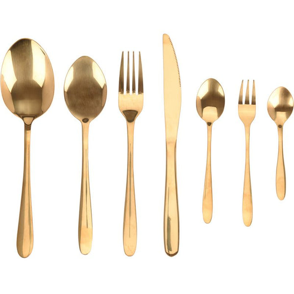 Bestekset 39-delig - goud
