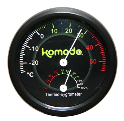 Komodo Thermometer/hygrometer Analoog 8 CM