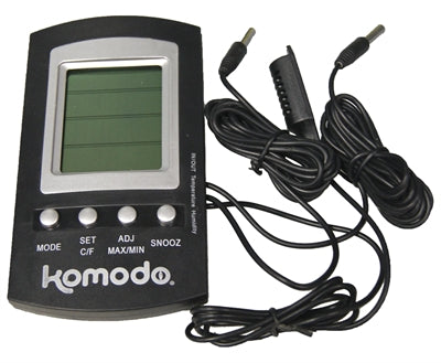 Komodo Thermometer/hygrometer Digitaal