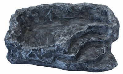 Komodo Voerbak Terraced Grijs LARGE