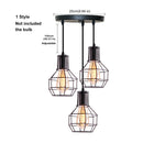 Homestyle Pro MK021-B Industriële Hanglampen Zwart/Metaal