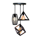 Homestyle Pro MK016-B Industriële Hanglampen Zwart/Metaal