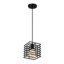 Homestyle Pro MK015-B Industriële Hanglamp 15x18 cm Zwart/Metaal
