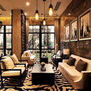 Homestyle Pro MK004-B Industriële Hanglamp 20x25 cm Zwart/Metaal