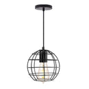 Homestyle Pro MK010-B Industriële Hanglamp 19x15 cm Zwart/Metaal