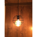 Homestyle Pro MK010-B Industriële Hanglamp 19x15 cm Zwart/Metaal