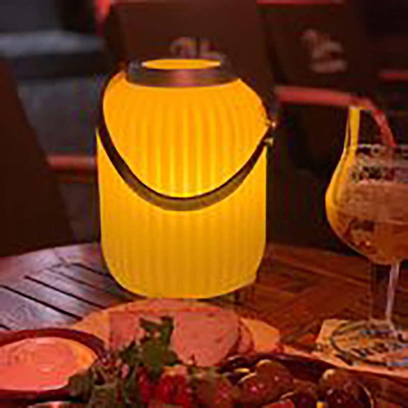 Nikki.Amsterdam The.Lampion XS Bluetooth&reg; Speaker Meerkleurige Lamp + Plantenbak