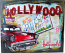 Metalen bord Hollywood "Vintage Design"