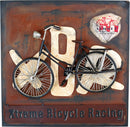 Metalen bord Fiets "Vintage Design"