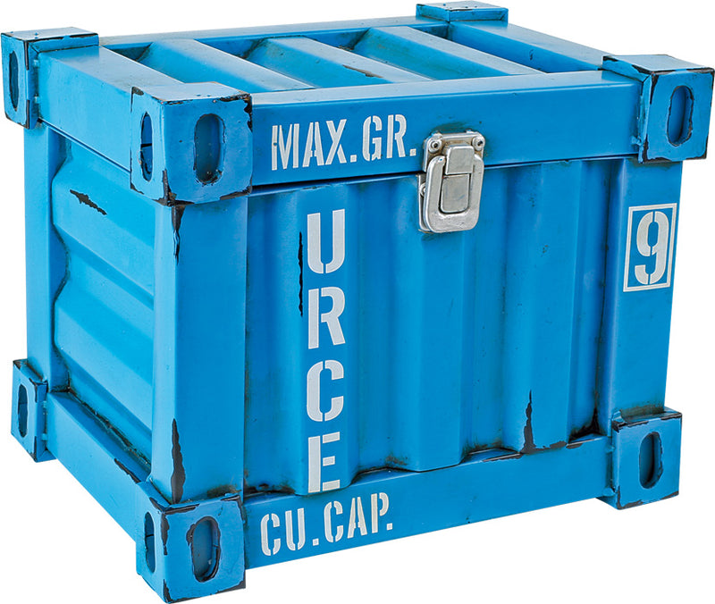Blauwe Container "Vintage Design"