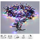 Maxi Cluster Kerstverlichting - 1000 led - 15m - multicolor - Timer - Lichtfuncties - Geheugen - Bu