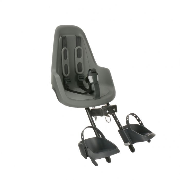 One Mini Fietszitje Voor Stuurpenbevestiging Urban Grey