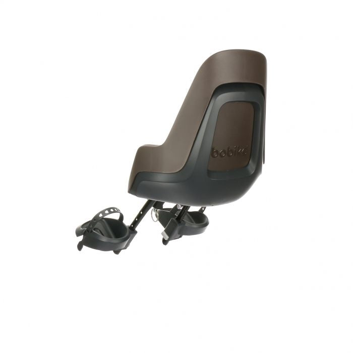 One Mini Fietszitje Voor Stuurpenbevestiging Coffee Brown