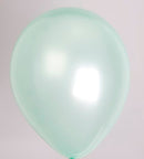 Zak met 100 ballons no. 12 parel lichtgroen