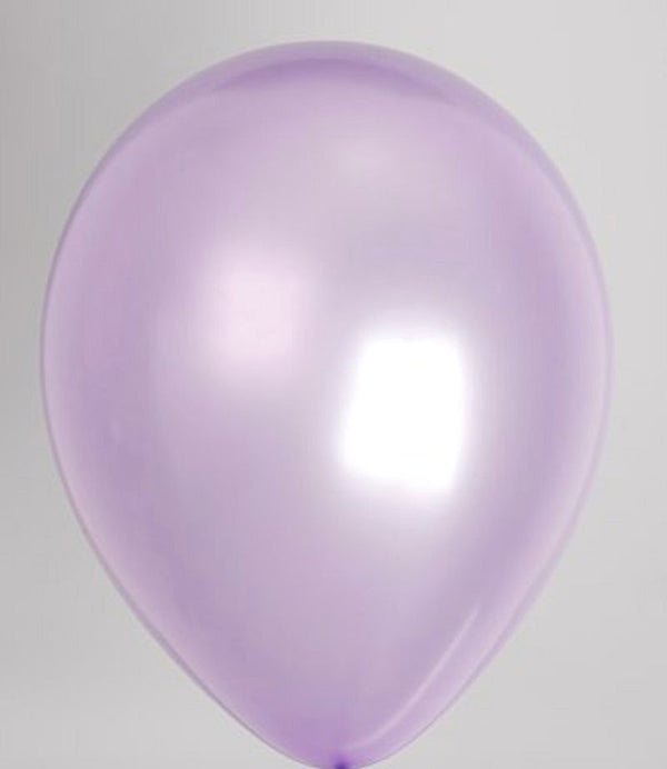 Zak met 100 ballons no. 12 parel violet