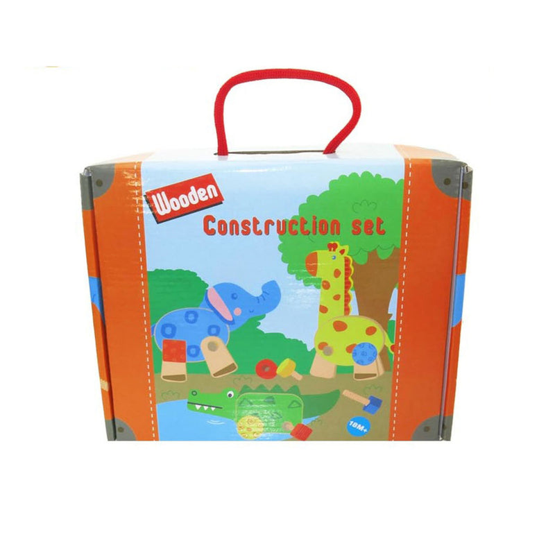 Houten Constructieset Jungle, 36dlg.