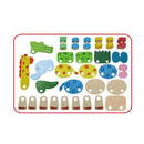 Houten Constructieset Jungle, 36dlg.