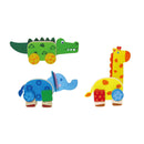 Houten Constructieset Jungle, 36dlg.