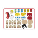 Houten Constructieset Boerderij, 37dlg.