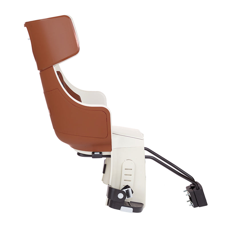Kinderzitje achter Bobike Maxi Exclusive Tour Plus - cinnamon brown - framebevestiging (FF)