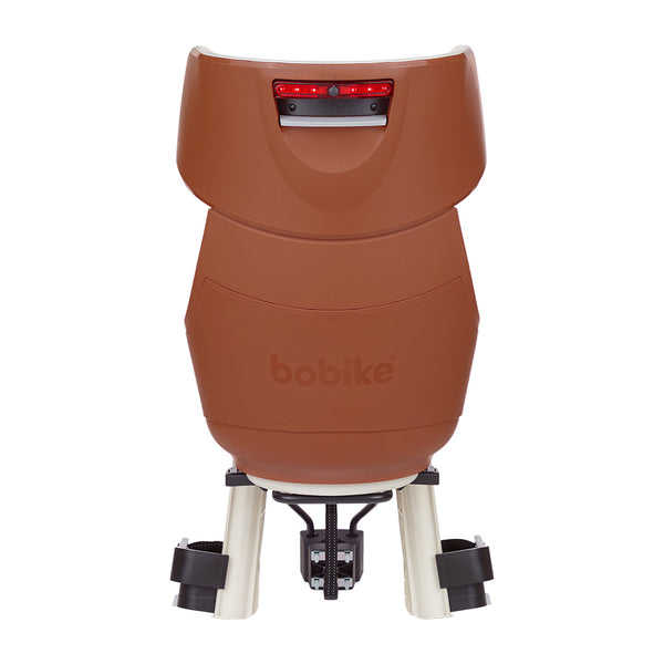 Kinderzitje achter Bobike Maxi Exclusive Tour Plus - cinnamon brown - framebevestiging (FF)