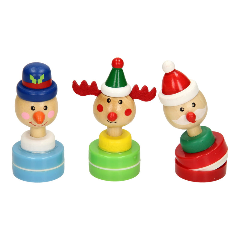 Houten Kerststempel