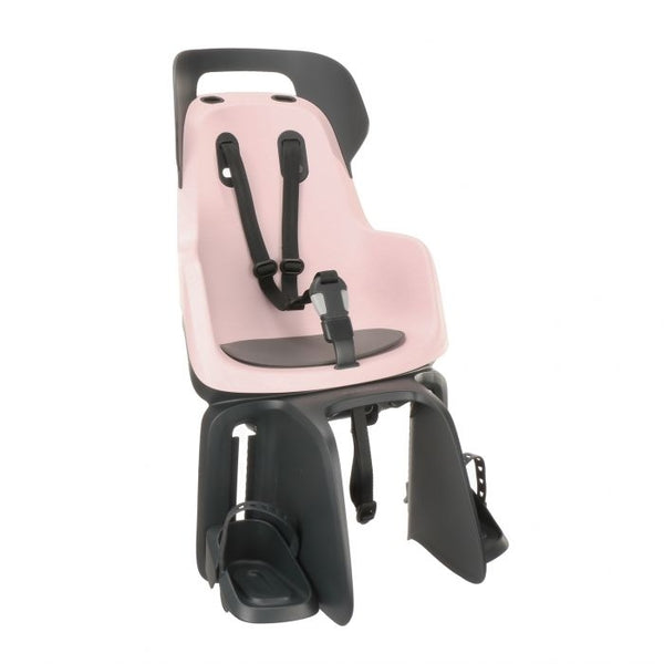 Kinderzitje achter Bobike Maxi Go - cotton candy pink - dragerbevestiging (CFS)