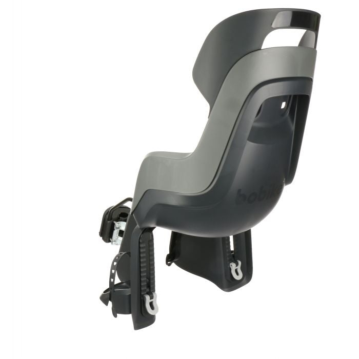Kinderzitje achter Bobike Maxi Go - macaron grey - framebevestiging (FF)