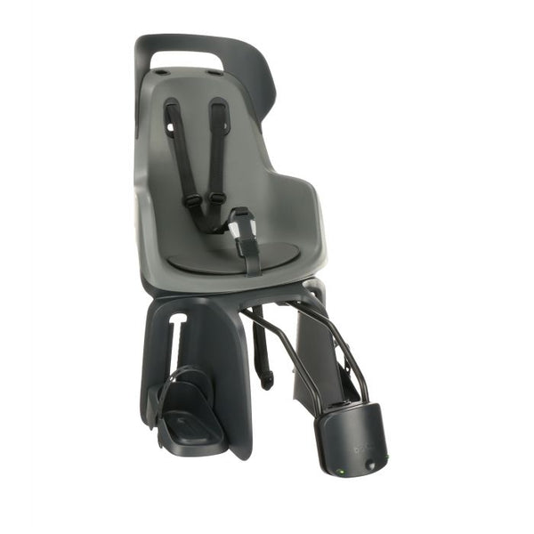 Kinderzitje achter Bobike Maxi Go - macaron grey - framebevestiging (FF)