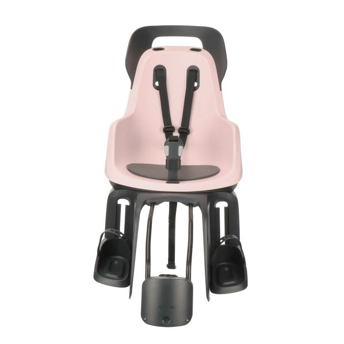 Kinderzitje achter Bobike Maxi Go - cotton candy - framebevestiging (FF)