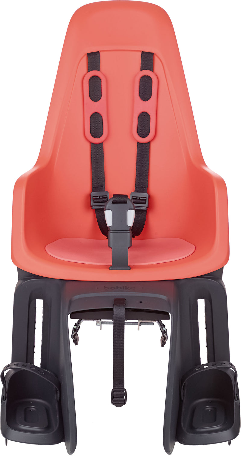 Kinderzitje achter Bobike One Maxi - fierce flamingo - dragerbevestiging  (CFS)