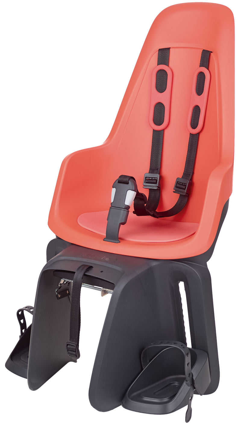 Kinderzitje achter Bobike One Maxi - fierce flamingo - dragerbevestiging  (CFS)