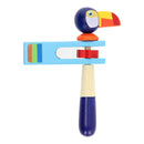 Houten Ratel Tropische Vogel