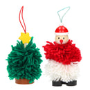 Pom Pom Kersthanger Maken