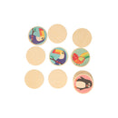 Dieren Memo Hout in Opbergblik, 24dlg.