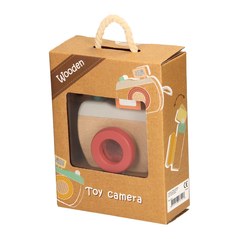 Houten Camera - Rood