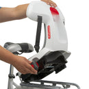 Kinderzitje achter Polisport Guppy Junior Lite - lichtgrijs