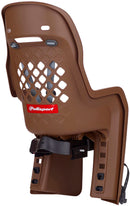 Kinderzitje achter Polisport Joy - donkerbruin/grijs - met dragerbevestiging (CFS)