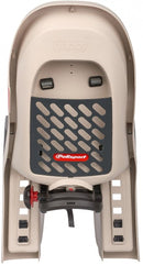 Kinderzitje achter Polisport Guppy Maxi+ met dragerbevestiging (CFS) - crème/grijs