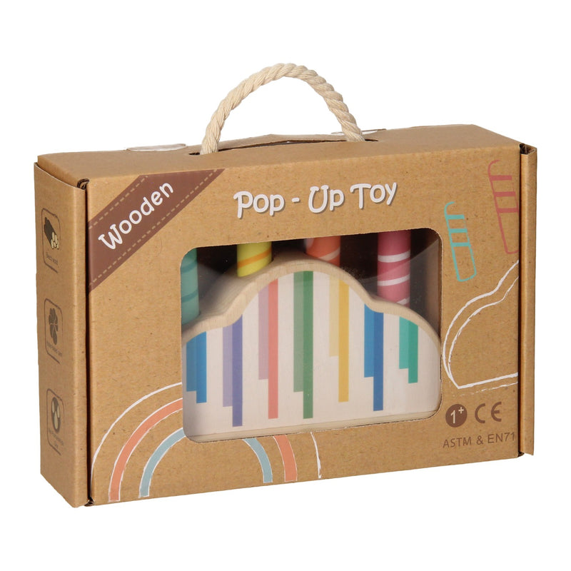 Houten Pop-up Spel - Wolkje
