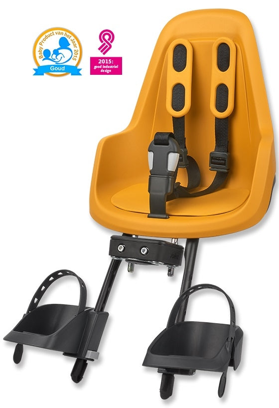 Kinderzitje voor Bobike One Mini -  mighty mustard