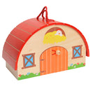 Houten Draagbare Boerderij Speelset