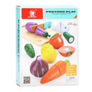 Houten Snijfruit en Groenten met Snijplank