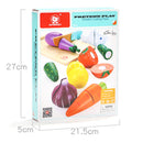 Houten Snijfruit en Groenten met Snijplank