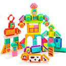 Bristle Bouwblokken Boerderij, 80dlg.