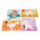 Houten Dieren Mozaiëk Box