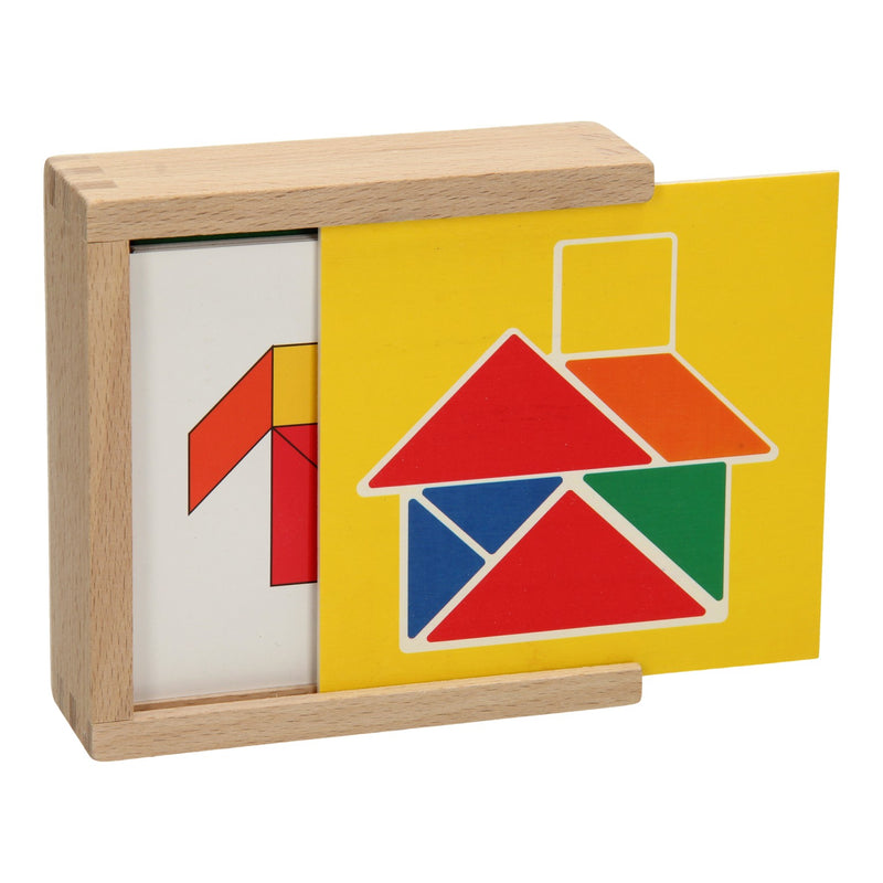 Houten Tangram Puzzel