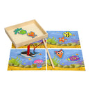 Houten Magnetisch Visspel