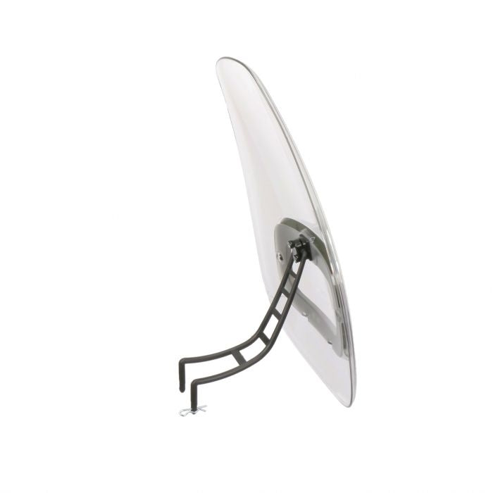 One+ Windscherm met Montagebeugel Coffee Brown