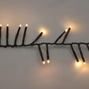 Maxi Cluster Kerstverlichting - 1200 led - 18m - warm wit - Timer - Lichtfuncties - Geheugen - Buit